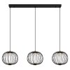 Globo lighting Galway hanging light LED black, 1-light source