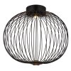 Globo lighting Galway ceiling light LED black, 1-light source