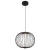 Globo lighting Galway hanging light LED black, 1-light source