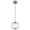 Globo lighting Galway hanging light LED matt nickel, 1-light source