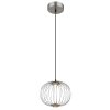 Globo lighting Galway hanging light LED matt nickel, 1-light source