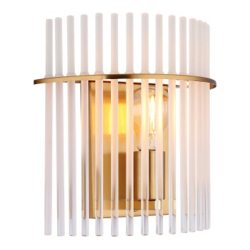 Globo lighting Gorley wall light gold, 1-light source