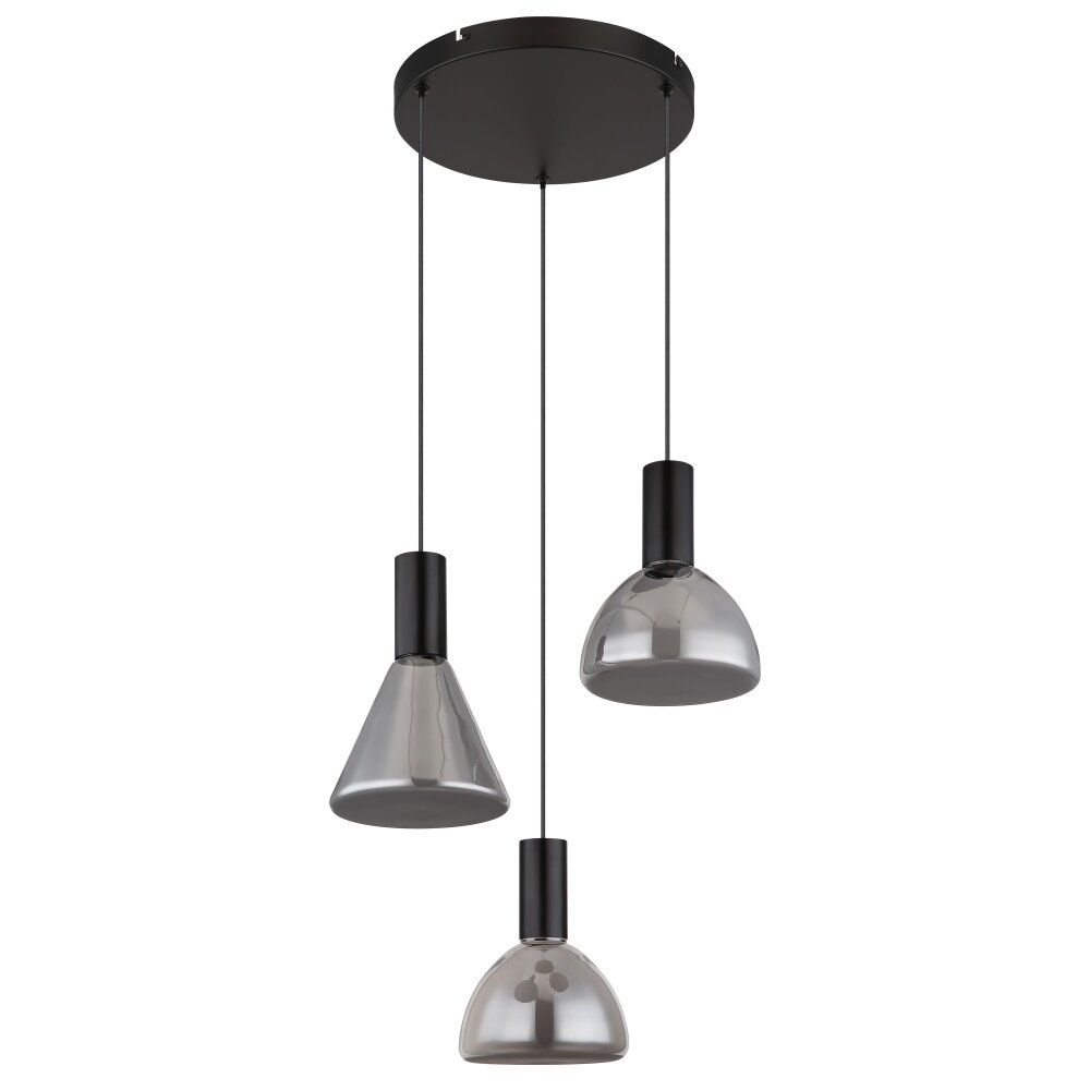 Globo lighting Labora hanging light LED black, 1-light source