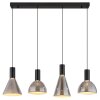 Globo lighting Labora hanging light LED black, 1-light source