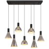 Globo lighting Labora hanging light LED black, 1-light source