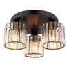 Globo lighting Jordana ceiling light black, 3-light sources