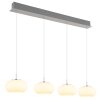 Globo lighting Quintara hanging light LED matt nickel, 1-light source