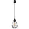 Globo lighting Zachary hanging light black, 1-light source