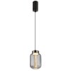 Globo lighting Fluoro hanging light LED black, 1-light source