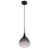 Globo lighting Olsen hanging light black, 1-light source