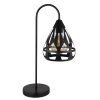 Globo lighting Hassan table lamp black, 1-light source