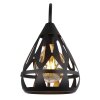 Globo lighting Hassan wall light black, 1-light source