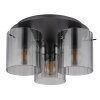 Globo lighting Tulivar ceiling light grey, 3-light sources