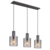 Globo lighting Tulivar hanging light grey, 3-light sources