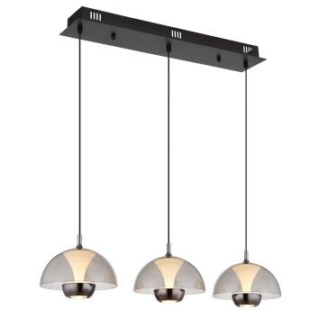 Globo lighting Arus hanging light LED black, 1-light source