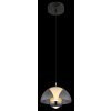 Globo lighting Arus hanging light LED black, 1-light source