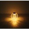 Globo lighting Aida table lamp LED matt nickel, transparent, clear, 1-light source