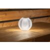 Globo lighting Aida table lamp LED matt nickel, transparent, clear, 1-light source