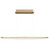 Globo lighting Muriella hanging light LED brass, 1-light source