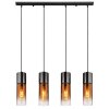 Globo lighting Annika hanging light black, 4-light sources