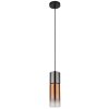 Globo lighting Annika hanging light black, 1-light source