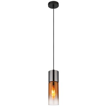 Globo lighting Annika hanging light black, 1-light source