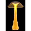 Globo lighting Ambra table lamp LED amber, gold, 1-light source