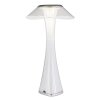 Globo lighting Ambra table lamp LED chrome, transparent, clear, 1-light source