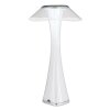 Globo lighting Ambra table lamp LED chrome, transparent, clear, 1-light source