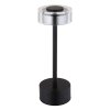 Globo lighting Shira table lamp LED black, 1-light source