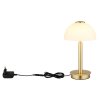 Globo lighting Uldin table lamp LED brass, 1-light source