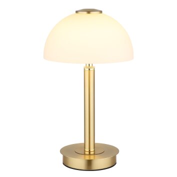 Globo lighting Uldin table lamp LED brass, 1-light source