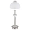 Globo lighting Uldin table lamp LED chrome, matt nickel, 1-light source