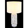 Globo lighting Sebastian table lamp transparent, clear, white, 1-light source