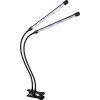 Globo lighting Treena clamp-on light LED black, 1-light source