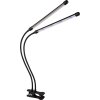 Globo lighting Treena clamp-on light LED black, 1-light source