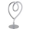 Globo lighting Amore table lamp LED chrome, 1-light source