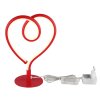 Globo lighting Amore table lamp LED red, 1-light source