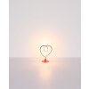 Globo lighting Amore table lamp LED red, 1-light source