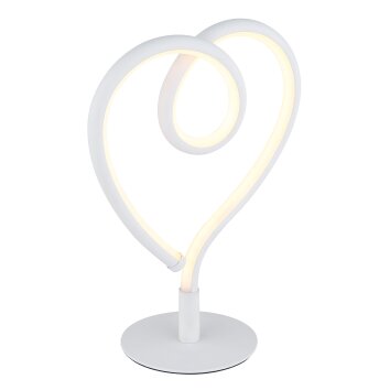 Globo lighting Amore table lamp LED white, 1-light source