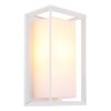 Globo lighting Logana outdoor light white, 1-light source