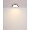 Globo lighting Doha ceiling light LED anthracite, white, 1-light source