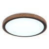 Globo lighting Bruno ceiling light LED brown, black, 1-light source