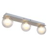 Globo lighting Ander ceiling light matt nickel, 3-light sources