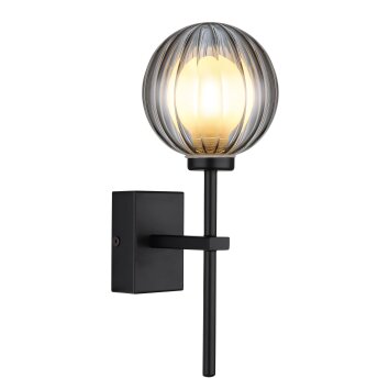 Globo lighting Ander wall light black, 1-light source