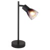 Globo lighting Satella table lamp black, 1-light source