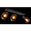 Globo lighting Satella ceiling light, ceiling spotlight, wall light, wall spotlight chrome, black, 3-light sources