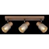 Globo lighting Satella ceiling light, ceiling spotlight, wall light, wall spotlight brown, chrome, black, 3-light sources