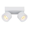 Globo lighting Rae ceiling light LED white, 2-light sources