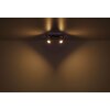 Globo lighting Verpax ceiling light, ceiling spotlight, wall light, wall spotlight matt nickel, 2-light sources